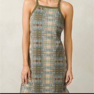 Prana Ardor Dress Cargo Desert Geo Green Size Large